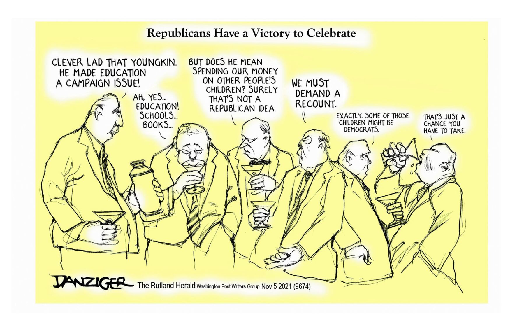 Jeff Danziger cartoon